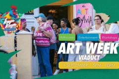Art in Kaya Kaya Festival in Otrobanda, Curacao.