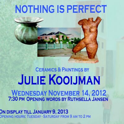 Julie Kooyman exhibits at Landhuis Bloemhof, Curaçao