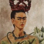 Frida Kahlo, 'Self-portrait with Braid', 1943. © 2021 Banco de Mexico Diego Rivera Frida Kahlo Museums Trust, Mexico DF c/o Pictoright Amsterdam 2021.