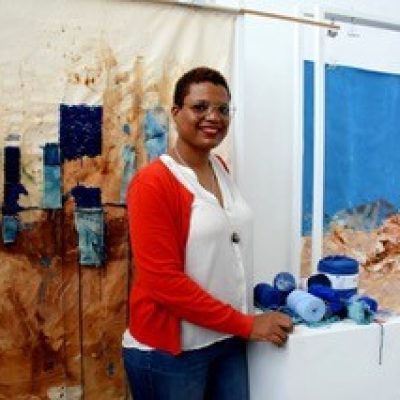 Ailsa Anastatia, artist in Curaçao during the pandemic 2021